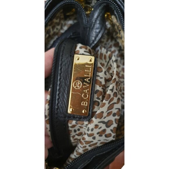 B.CAVALLI shoulder bag leather black - Picture 9 of 13